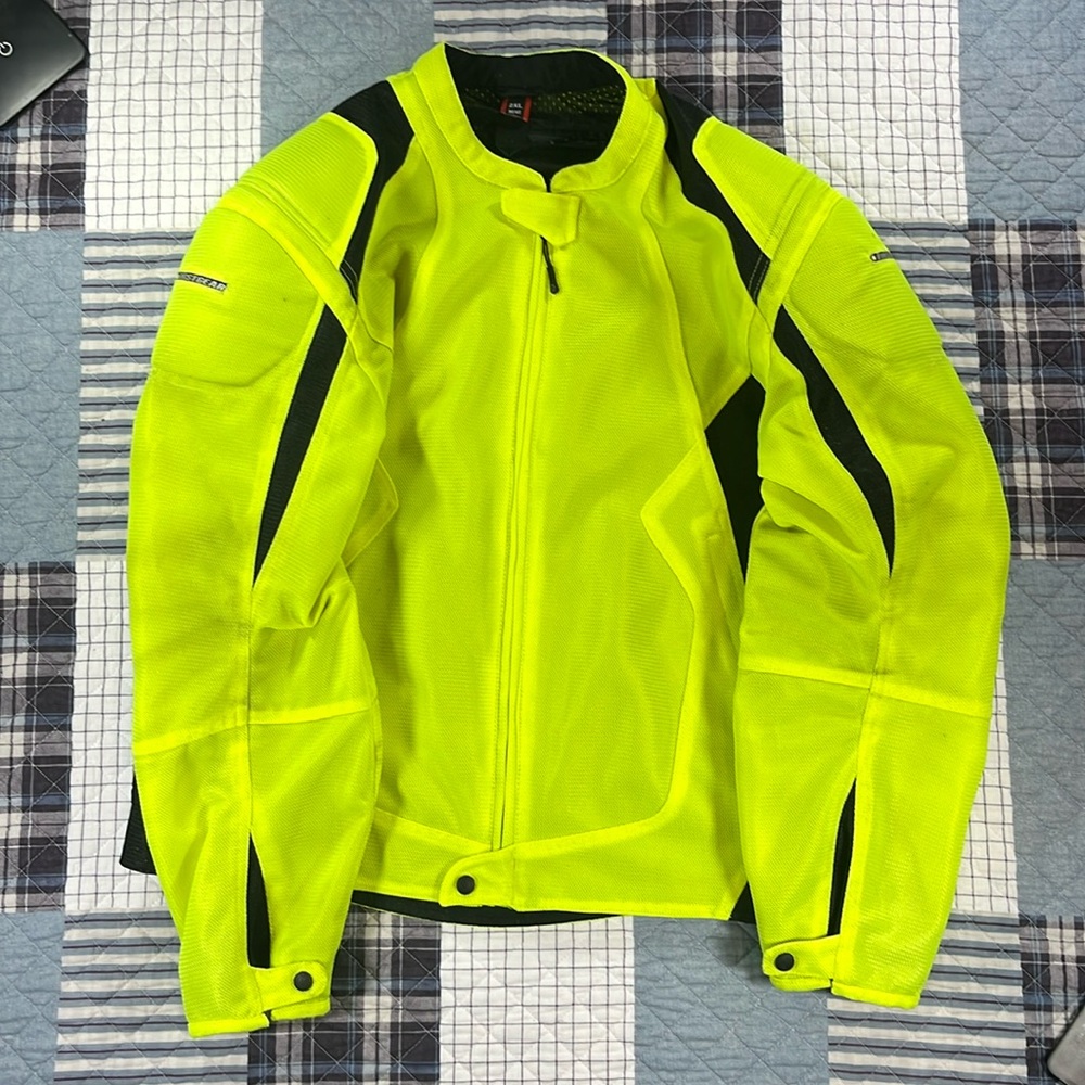 FirstGear Men's 2XL Mesh Motorcycle Riding Jacket.